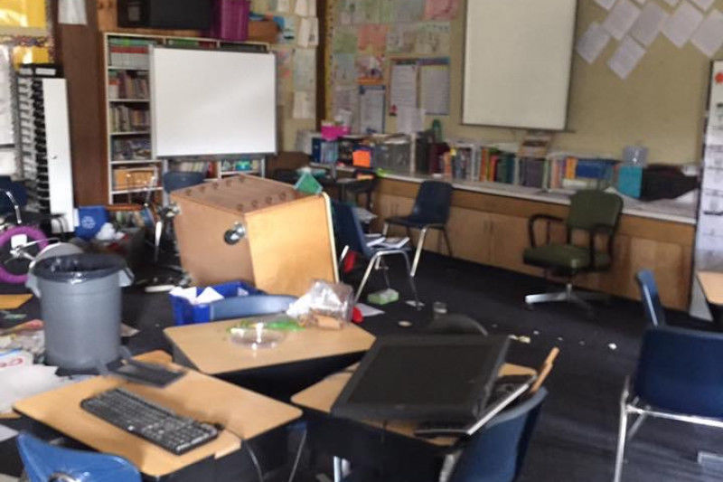 Classroom disorganized from ineffective crisis management 