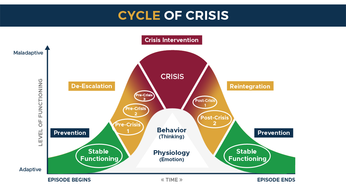 stages of crisis behavior