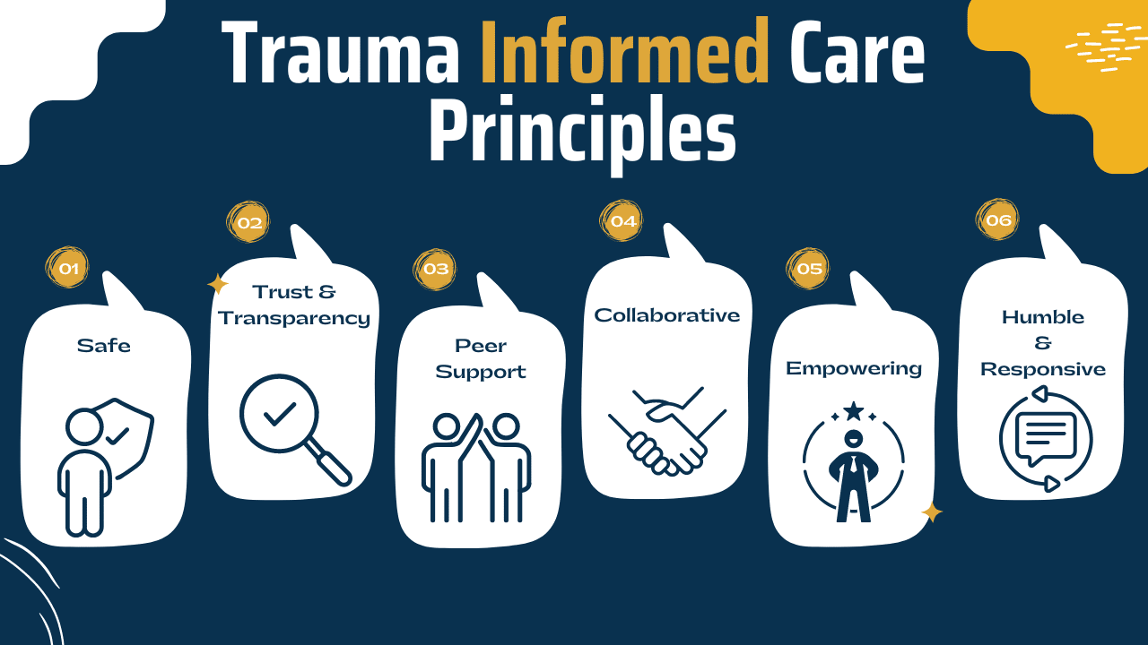 Trauma Informed Care guiding principles
